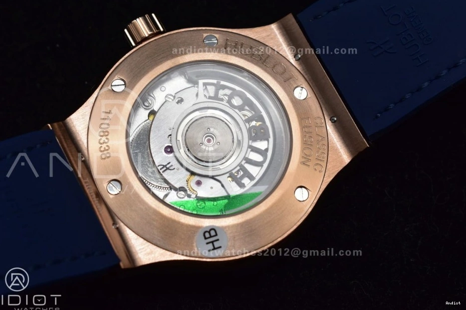 Diamond Classic Strap Best Fusion on Blue Dial Blue with Edition SS HBF Bezel Gummy 1:1 A2892 45mm 1203